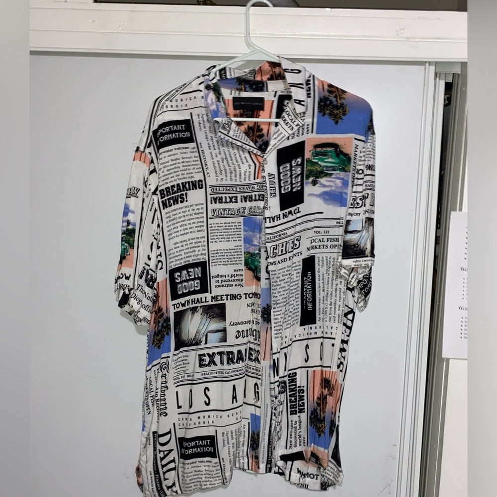 No boundaries LA dress shirt